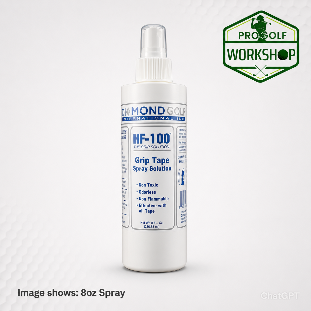 Brampton HF-100 Golf Grip Tape Activator Solution – 8oz
