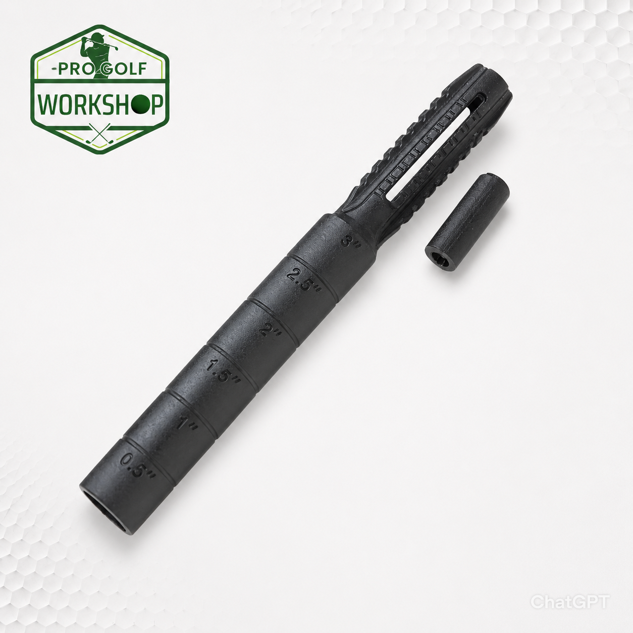 Universal Golf Shaft Extension – Fits Graphite & Steel Shafts (0.475"–0.585")